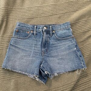 The Perfect Jean Short, Madewell, Size 27
